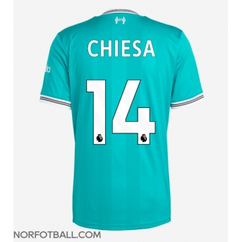 Billige Fotballdrakt Liverpool Federico Chiesa #14 Replika Tredjedrakt 2025-26 Kortermet